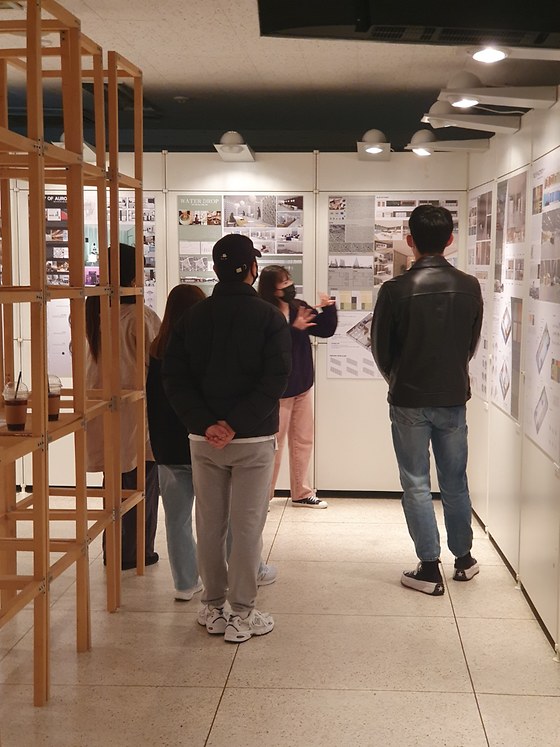 2022학년도 실내디자인과 졸업작품전시회 사진