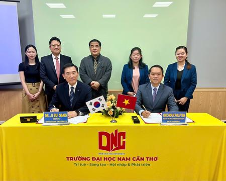 베트남 남껀터대와 협약…국제 경쟁력 강화 교수·학생 교류·공동 연구까지 폭넓은 협업  